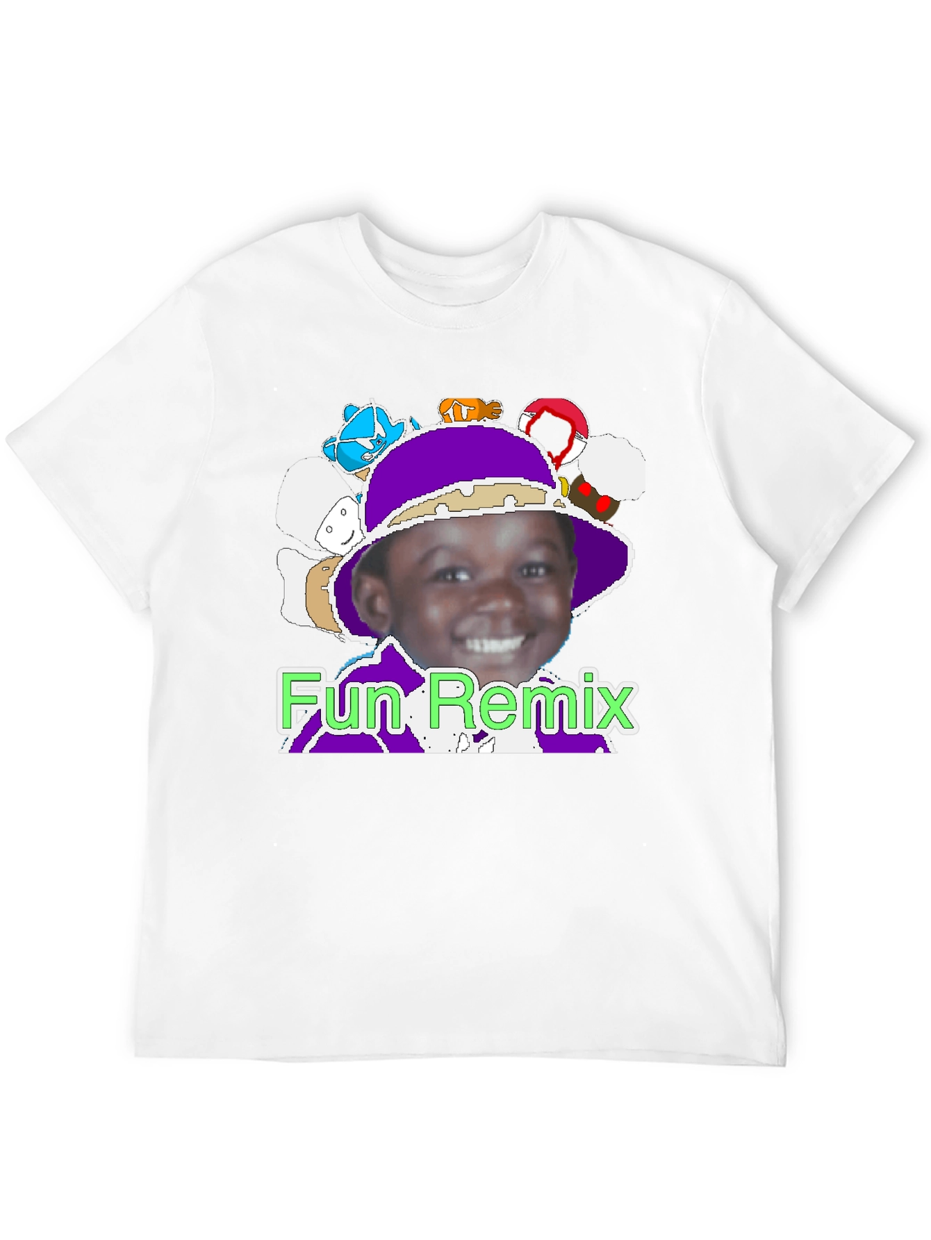 Fun Remix Graphic T-Shirt
