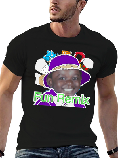 Fun Remix Graphic T-Shirt