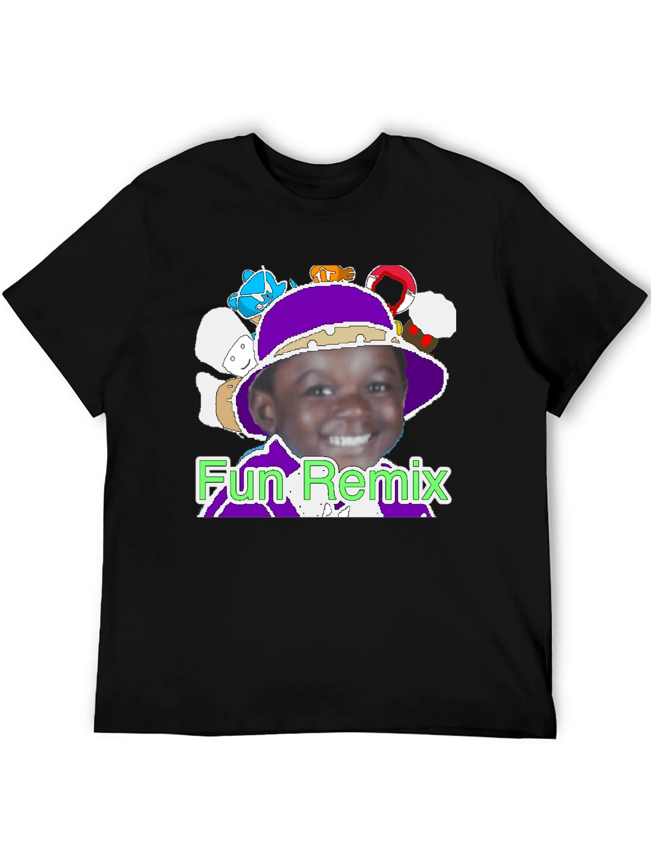 Fun Remix Graphic T-Shirt