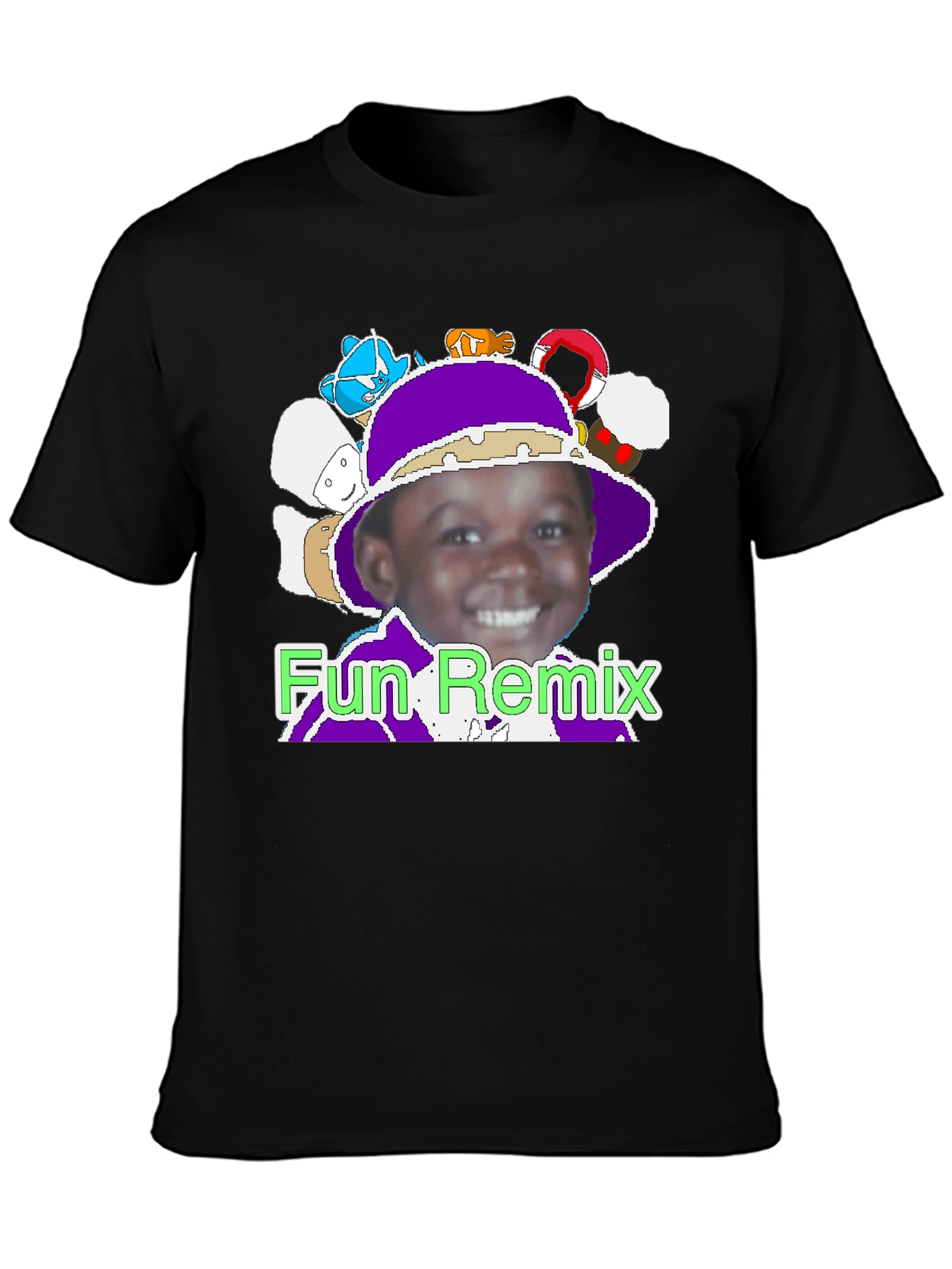 Fun Remix Graphic T-Shirt