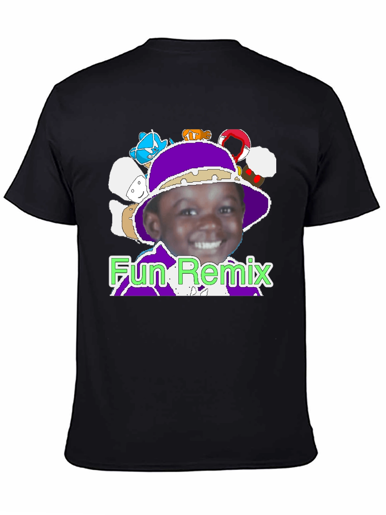 Fun Remix Graphic T-Shirt