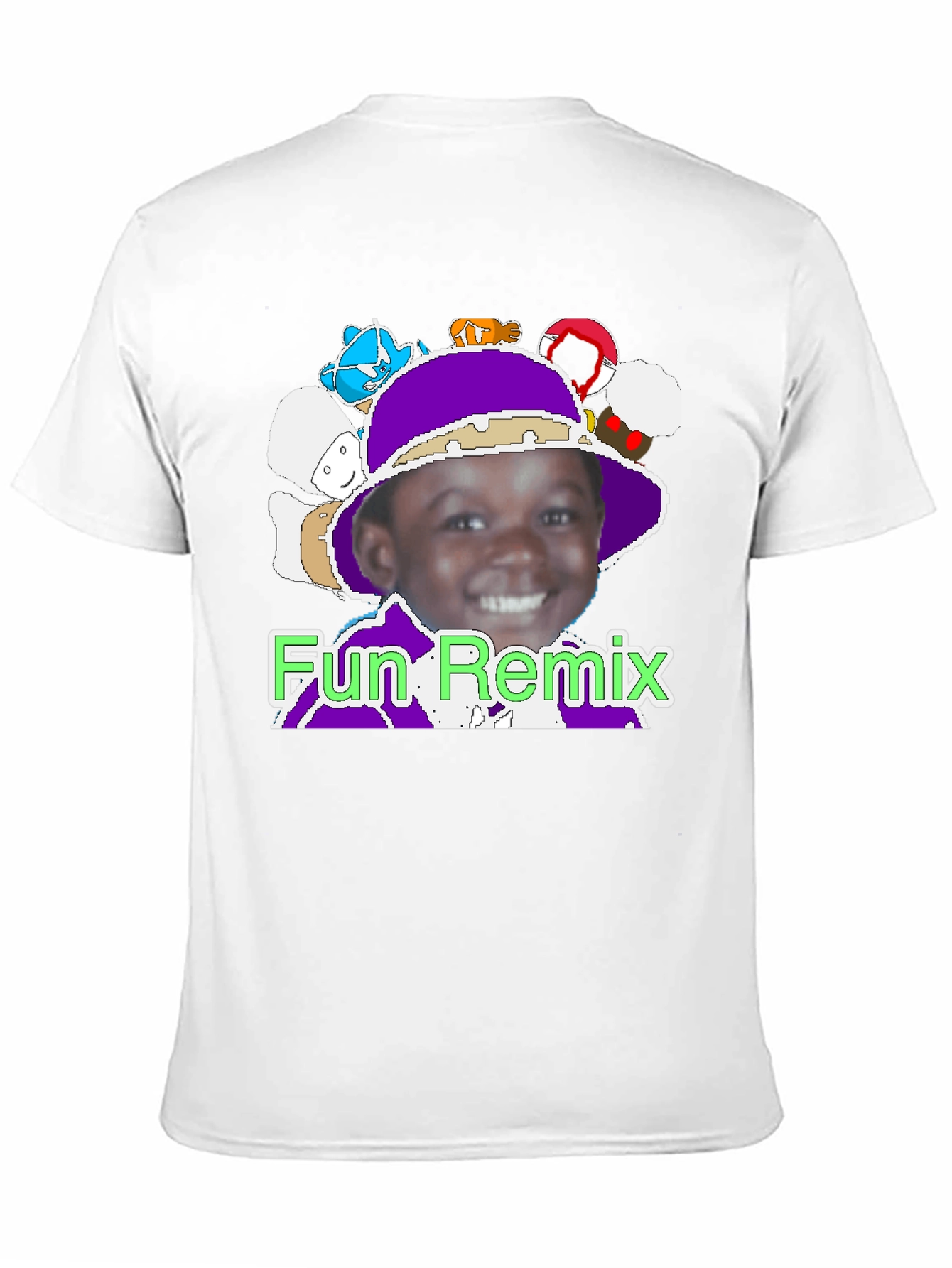 Fun Remix Graphic T-Shirt