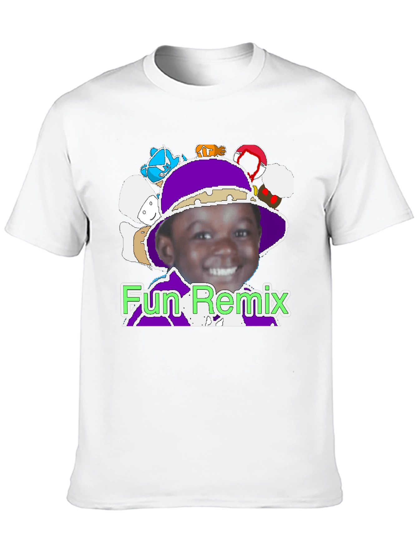 Fun Remix Graphic T-Shirt