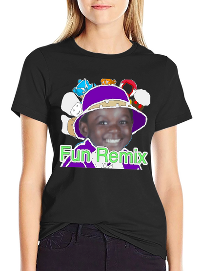 Fun Remix Graphic T-Shirt