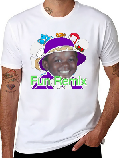 Fun Remix Graphic T-Shirt