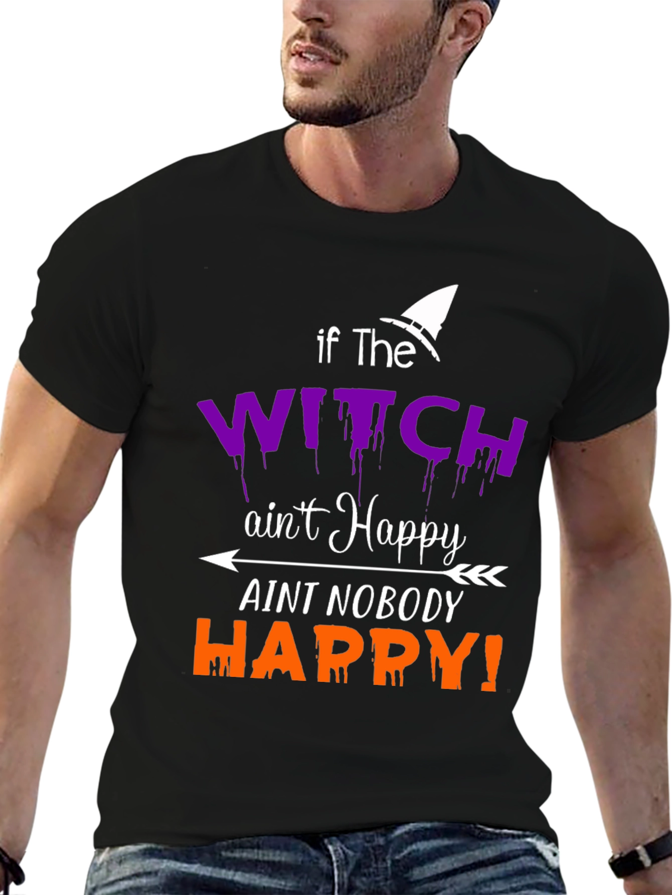 Witch Happy Halloween T-Shirt