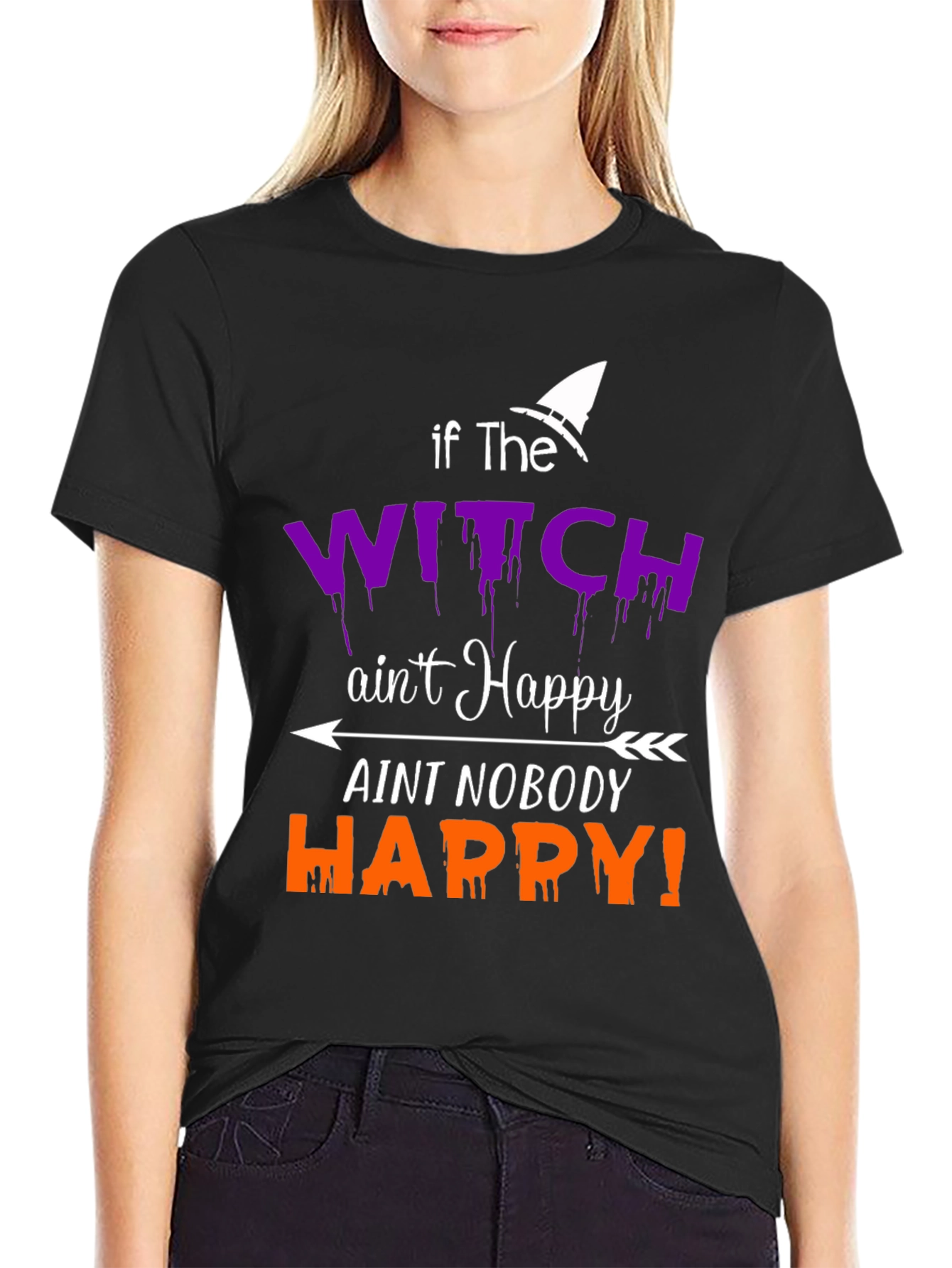 Witch Happy Halloween T-Shirt