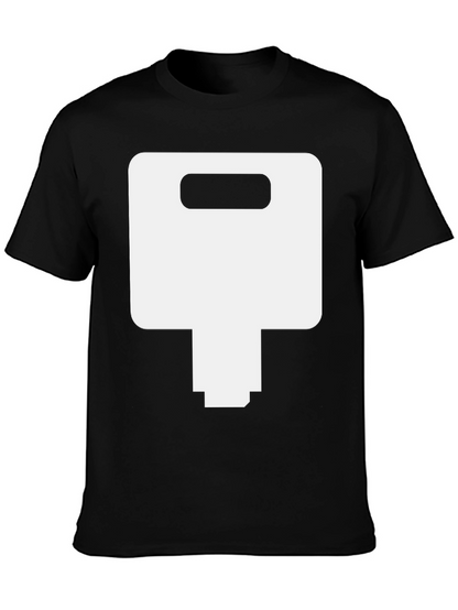 Key Graphic Black T-Shirt - Unlock Your Style
