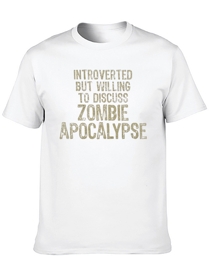Introverted Zombie Apocalypse T-Shirt