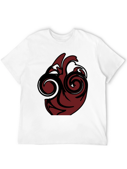 Modern Heart Graphic Tee - Stylish Comfort