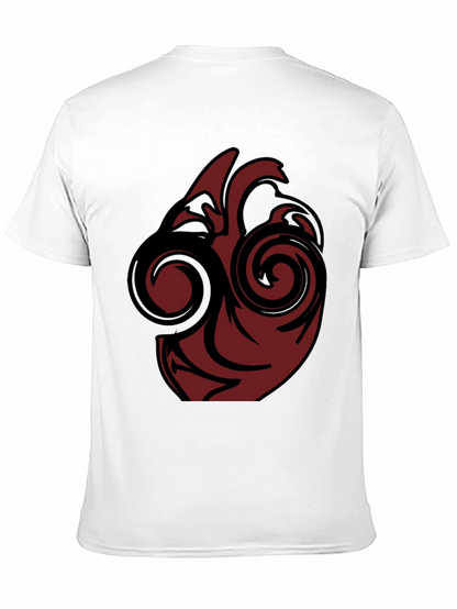 Modern Heart Graphic Tee - Stylish Comfort