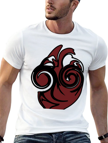 Modern Heart Graphic Tee - Stylish Comfort