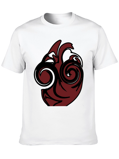 Modern Heart Graphic Tee - Stylish Comfort