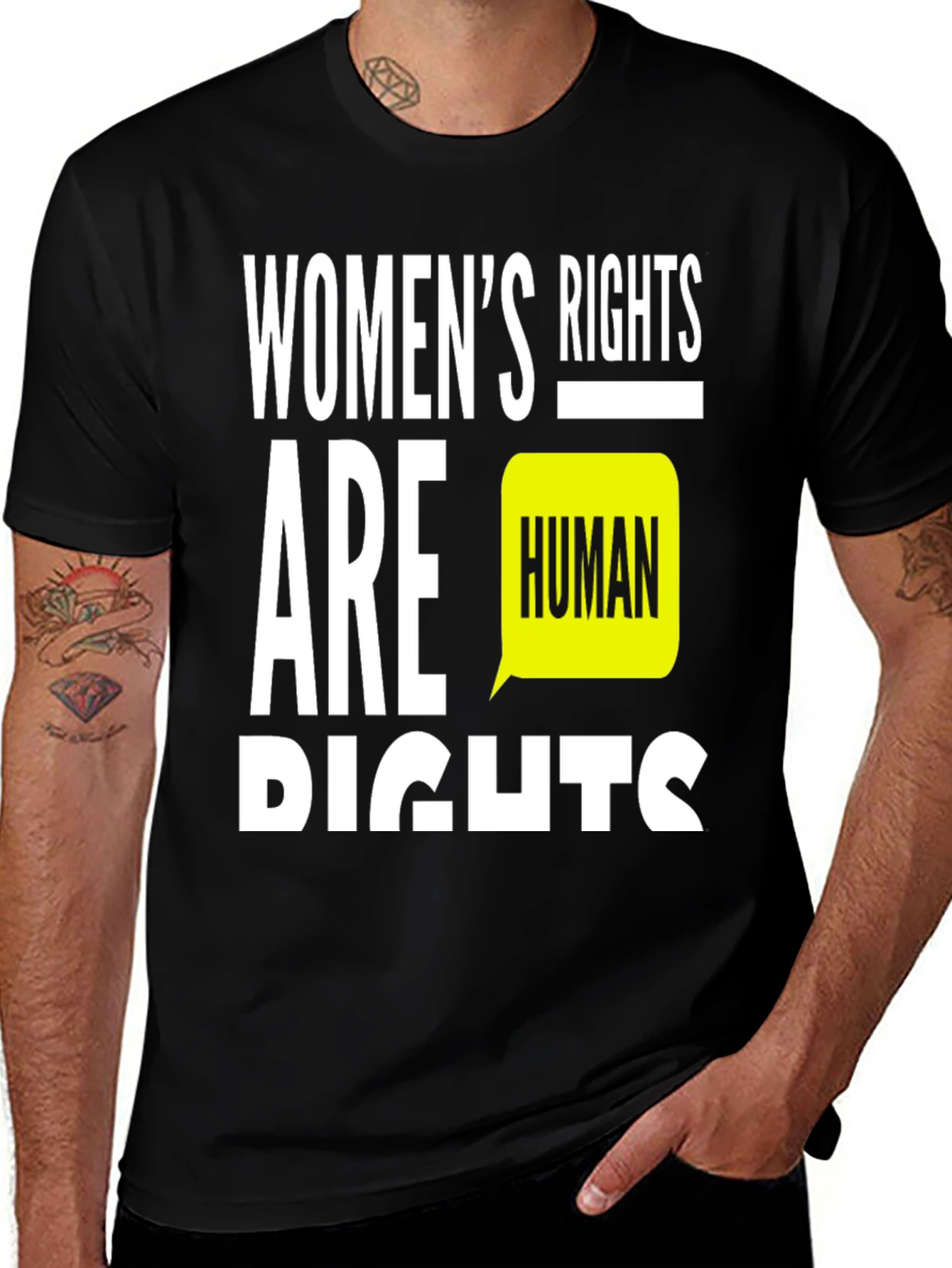 Womens Rights Are Human Rights T-Shirt
