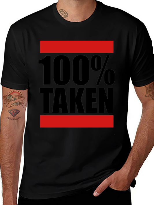 100% Taken Graphic T-Shirt - Black