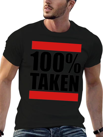 100% Taken Graphic T-Shirt - Black