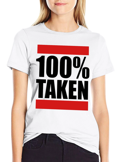 100% Taken Graphic T-Shirt - Black