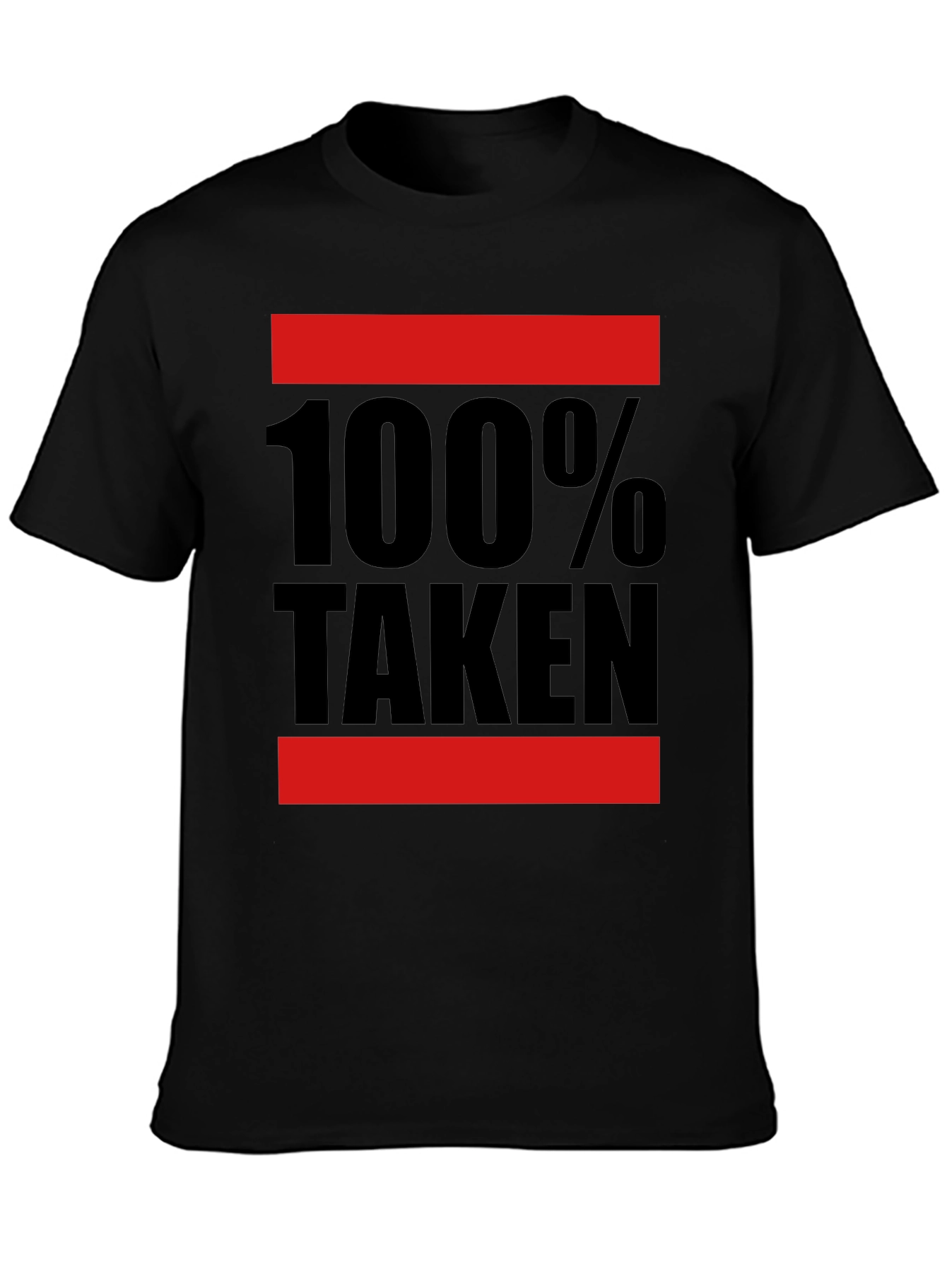 100% Taken Graphic T-Shirt - Black