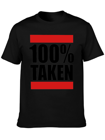 100% Taken Graphic T-Shirt - Black
