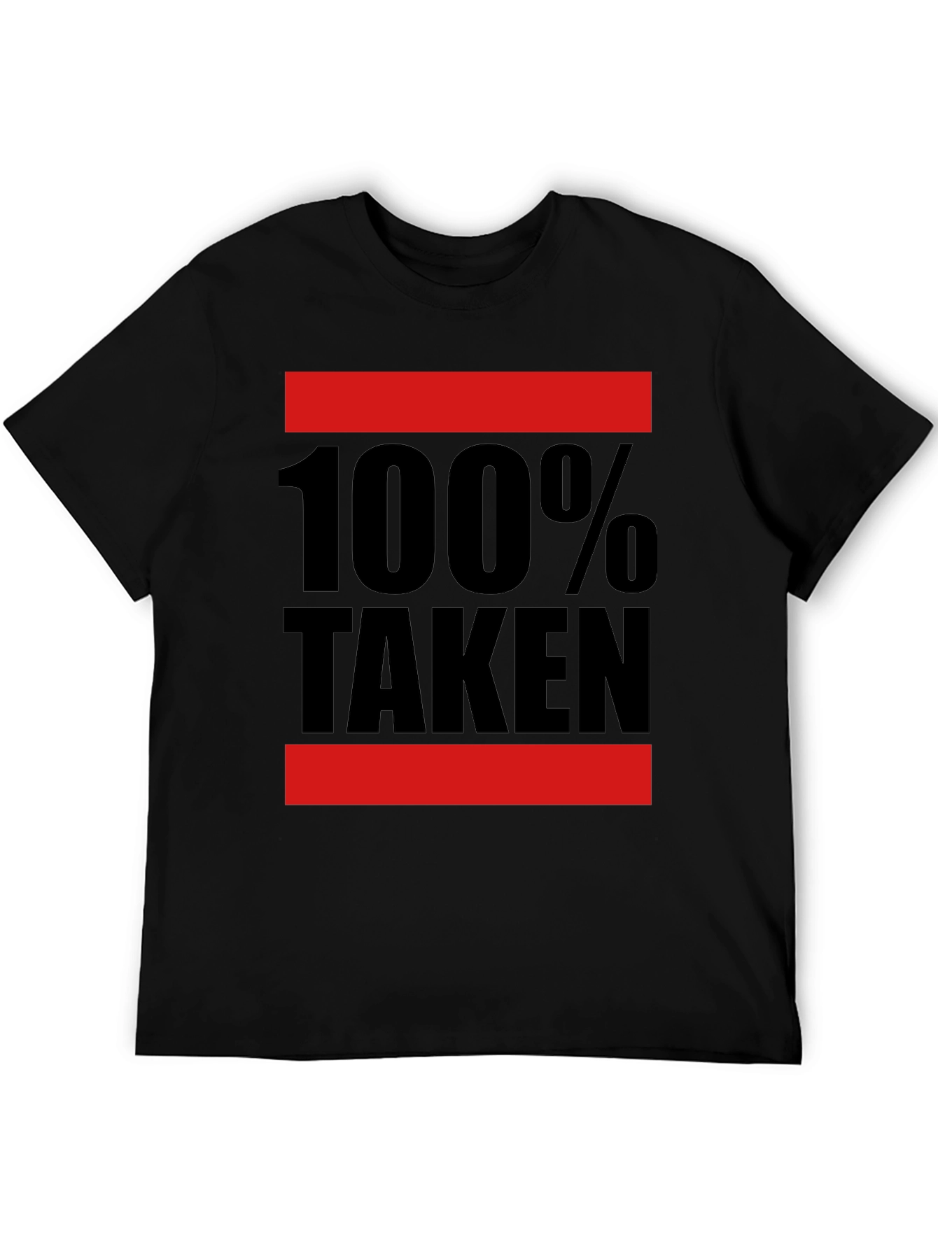 100% Taken Graphic T-Shirt - Black