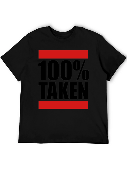 100% Taken Graphic T-Shirt - Black