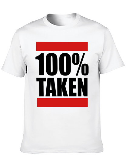 100% Taken Graphic T-Shirt - Black