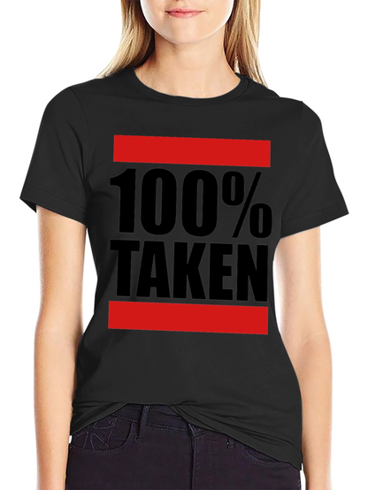 100% Taken Graphic T-Shirt - Black