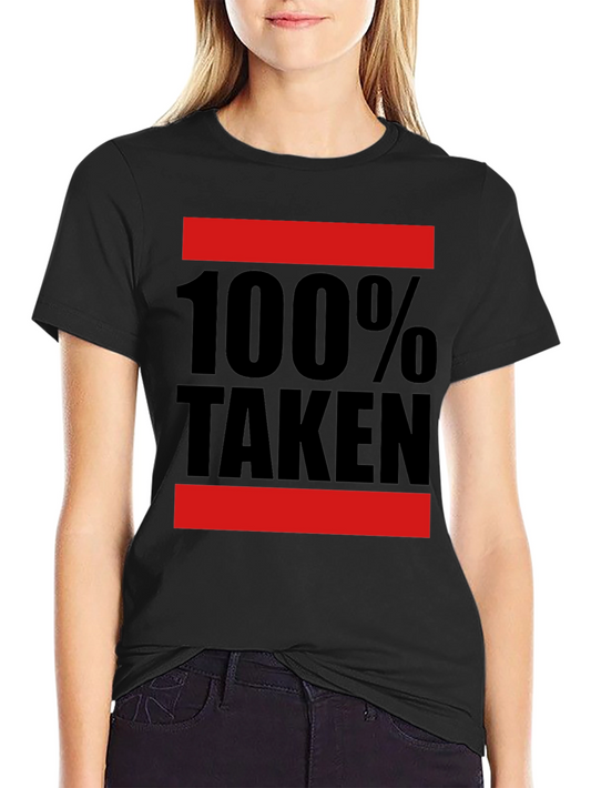 100% Taken Graphic T-Shirt - Black