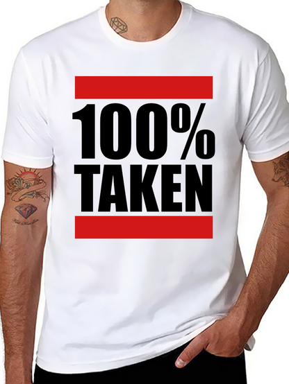 100% Taken Graphic T-Shirt - Black