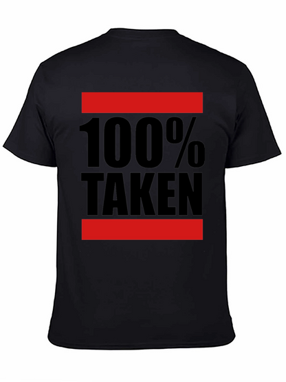 100% Taken Graphic T-Shirt - Black