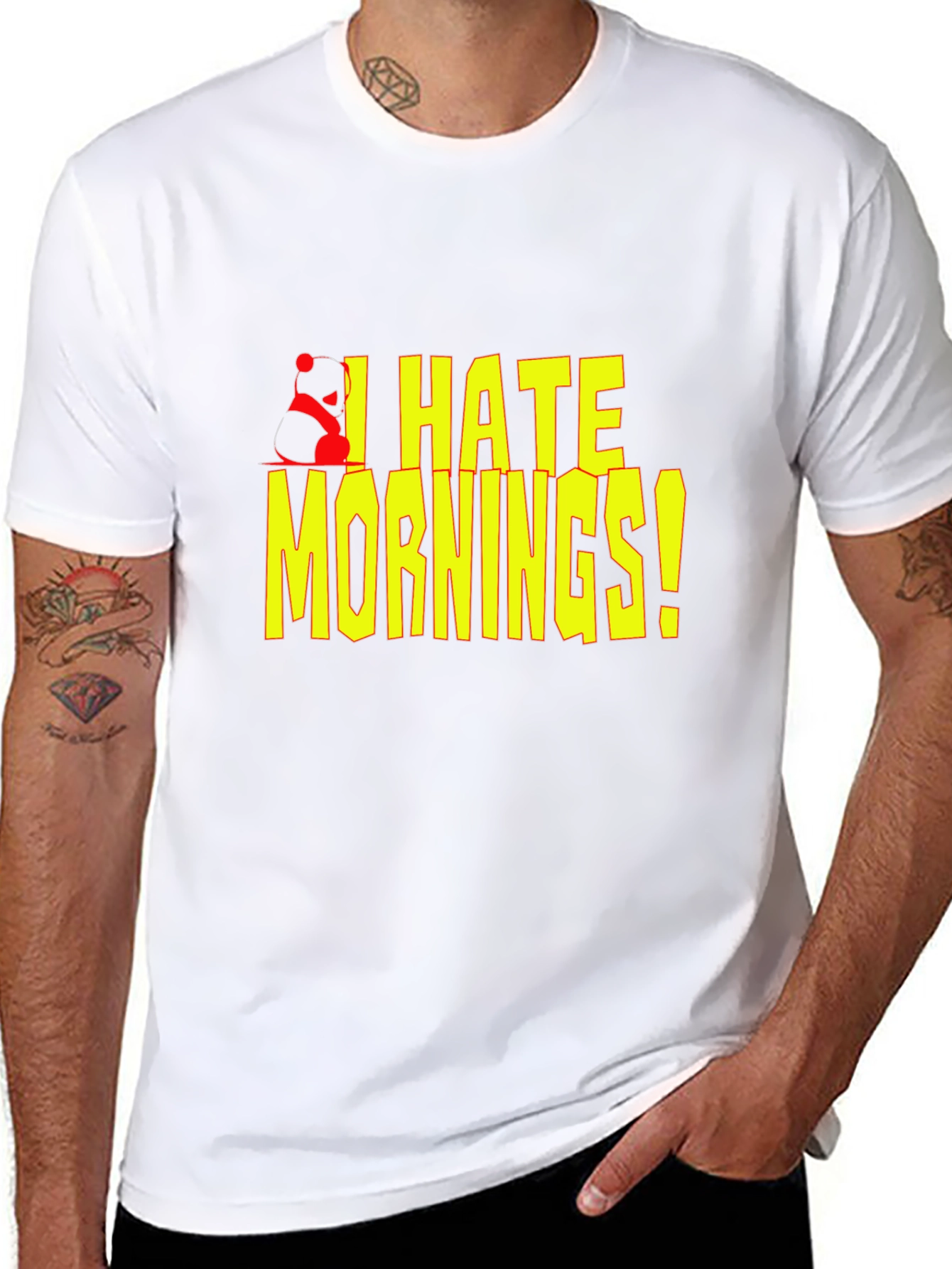 I Hate Mornings! Graphic T-Shirt