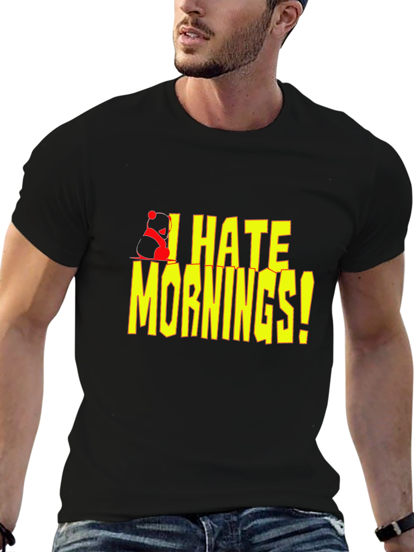 I Hate Mornings! Graphic T-Shirt