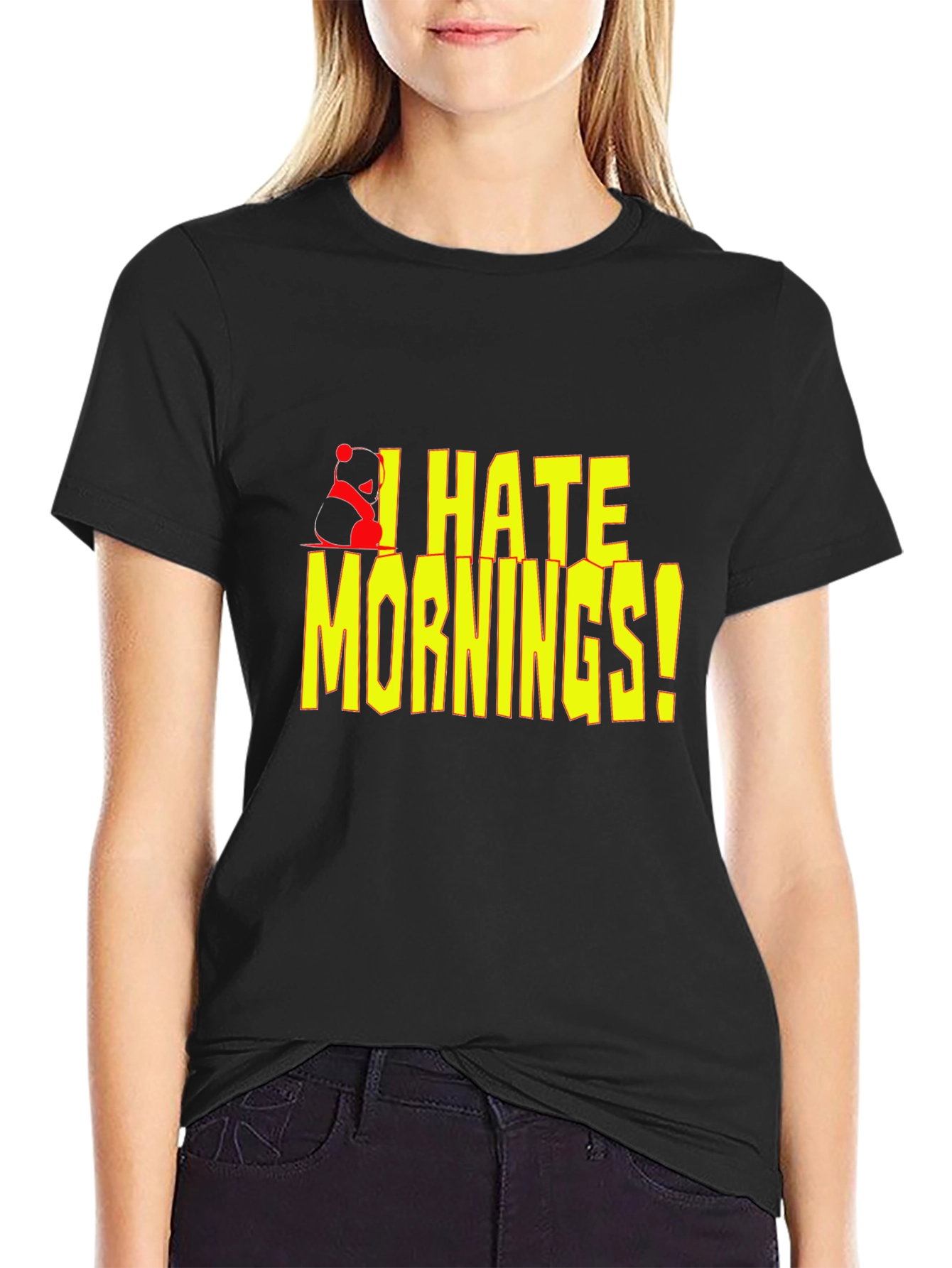 I Hate Mornings! Graphic T-Shirt