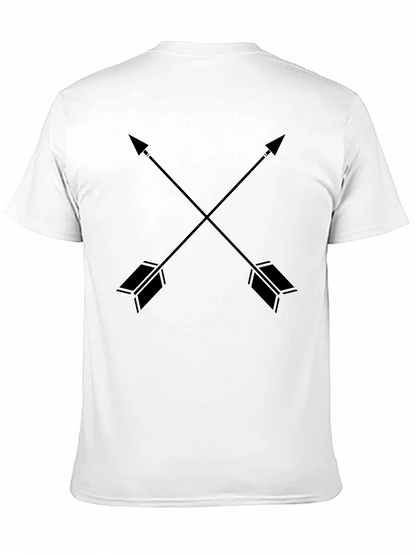 Crossed Arrows Graphic Tee - Black