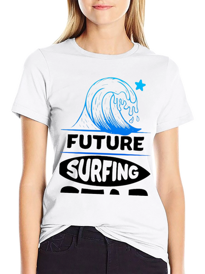 Future Surfing Star T-Shirt - Kids Surf Tee