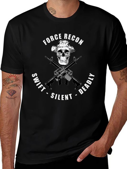Force Recon Graphic T-Shirt: Swift Silent Deadly