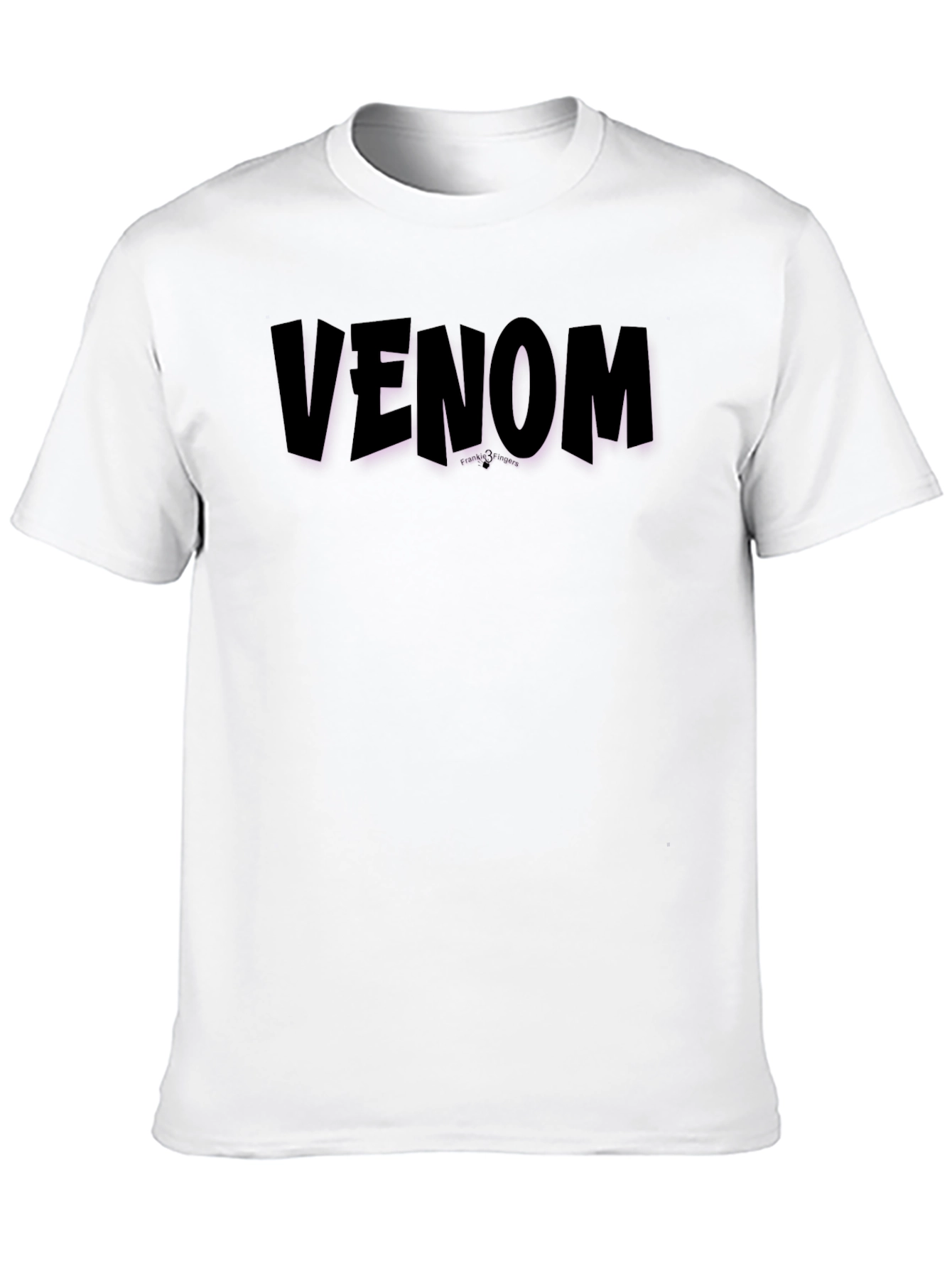 Venom Graphic Tee - Bold Black T-Shirt