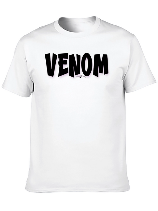 Venom Graphic Tee - Bold Black T-Shirt