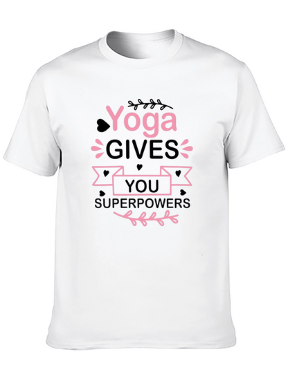 Yoga Gives You Superpowers Graphic Tee