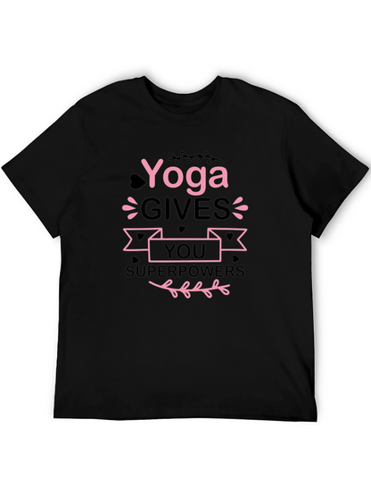 Yoga Gives You Superpowers Graphic Tee