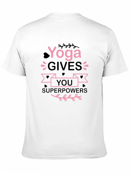 Yoga Gives You Superpowers Graphic Tee