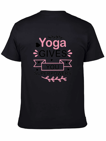 Yoga Gives You Superpowers Graphic Tee