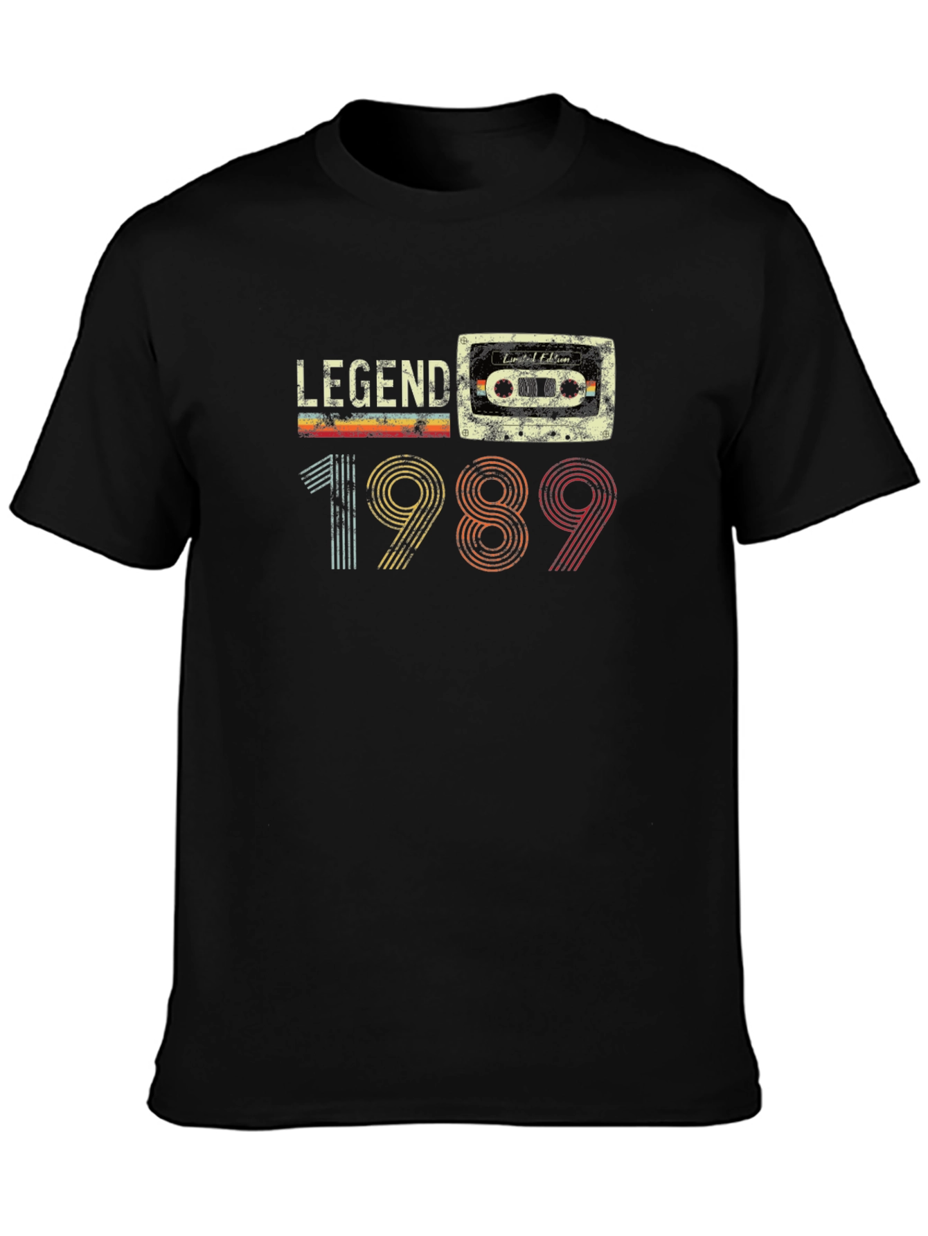 Legend 1989 Cassette Tape Graphic T-Shirt