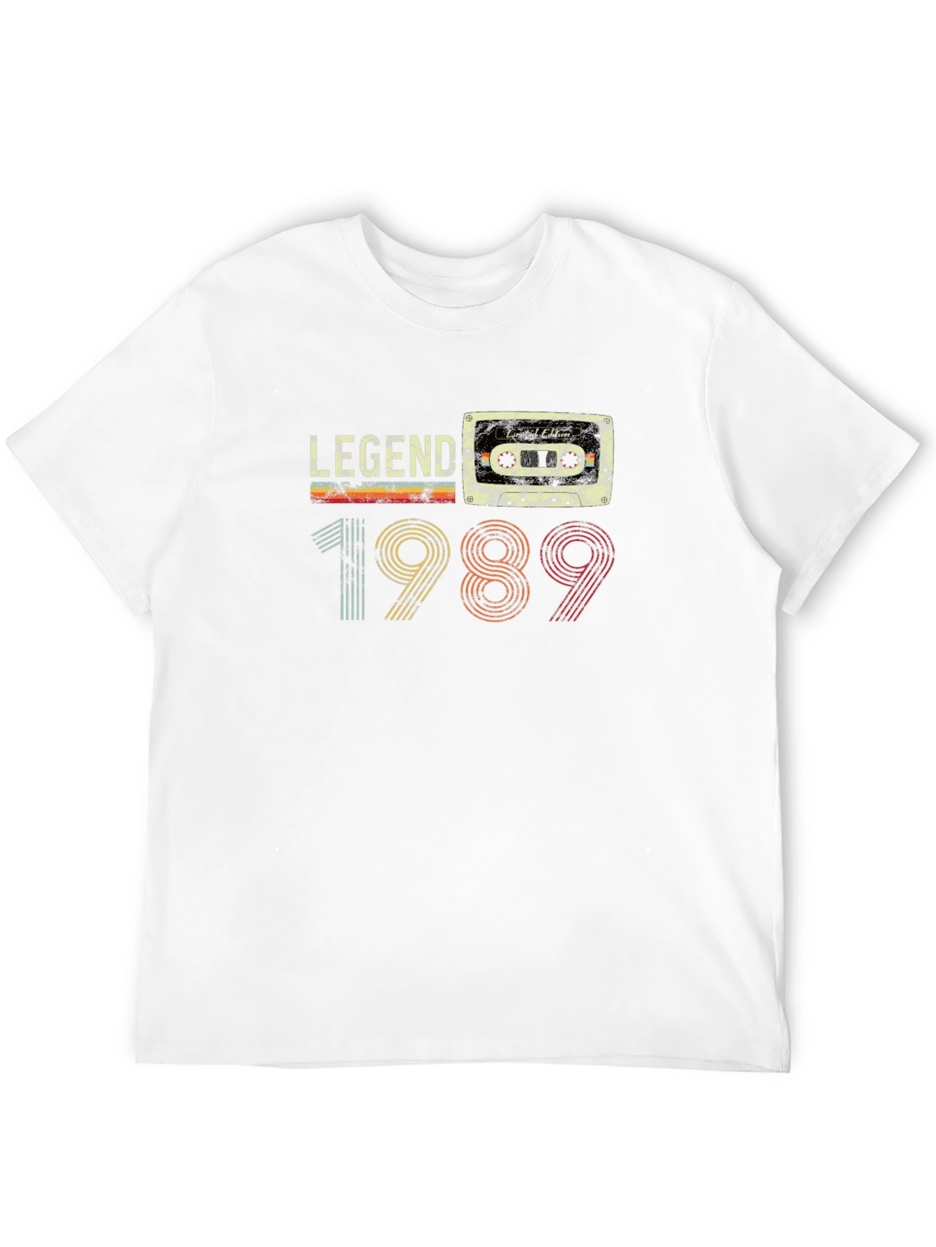 Legend 1989 Cassette Tape Graphic T-Shirt