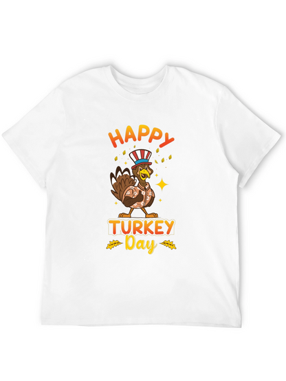 Happy Turkey Day Graphic T-Shirt