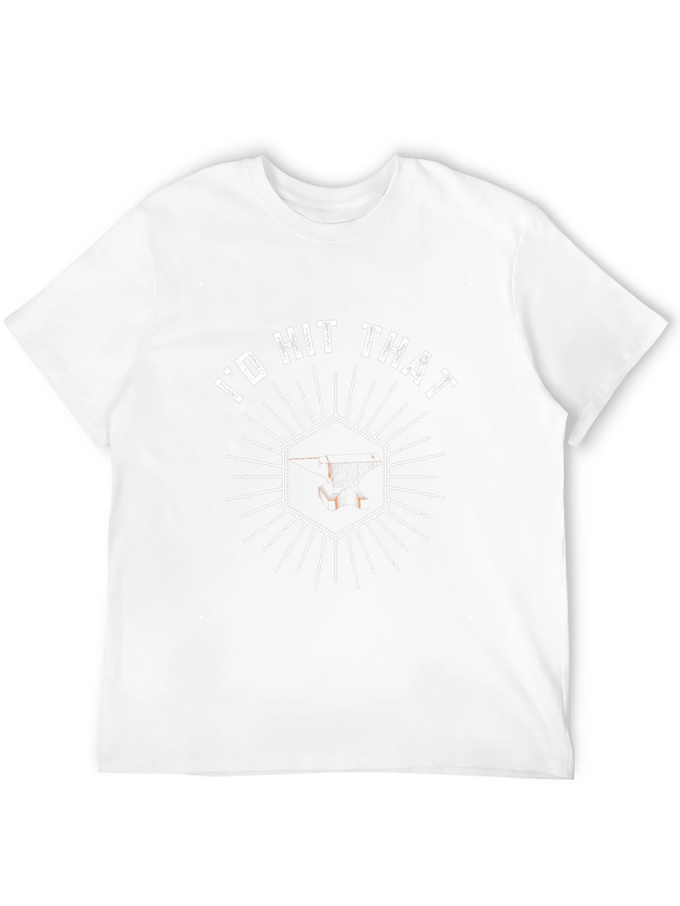 Id Hit That T-Shirt - Novelty Graphic Tee