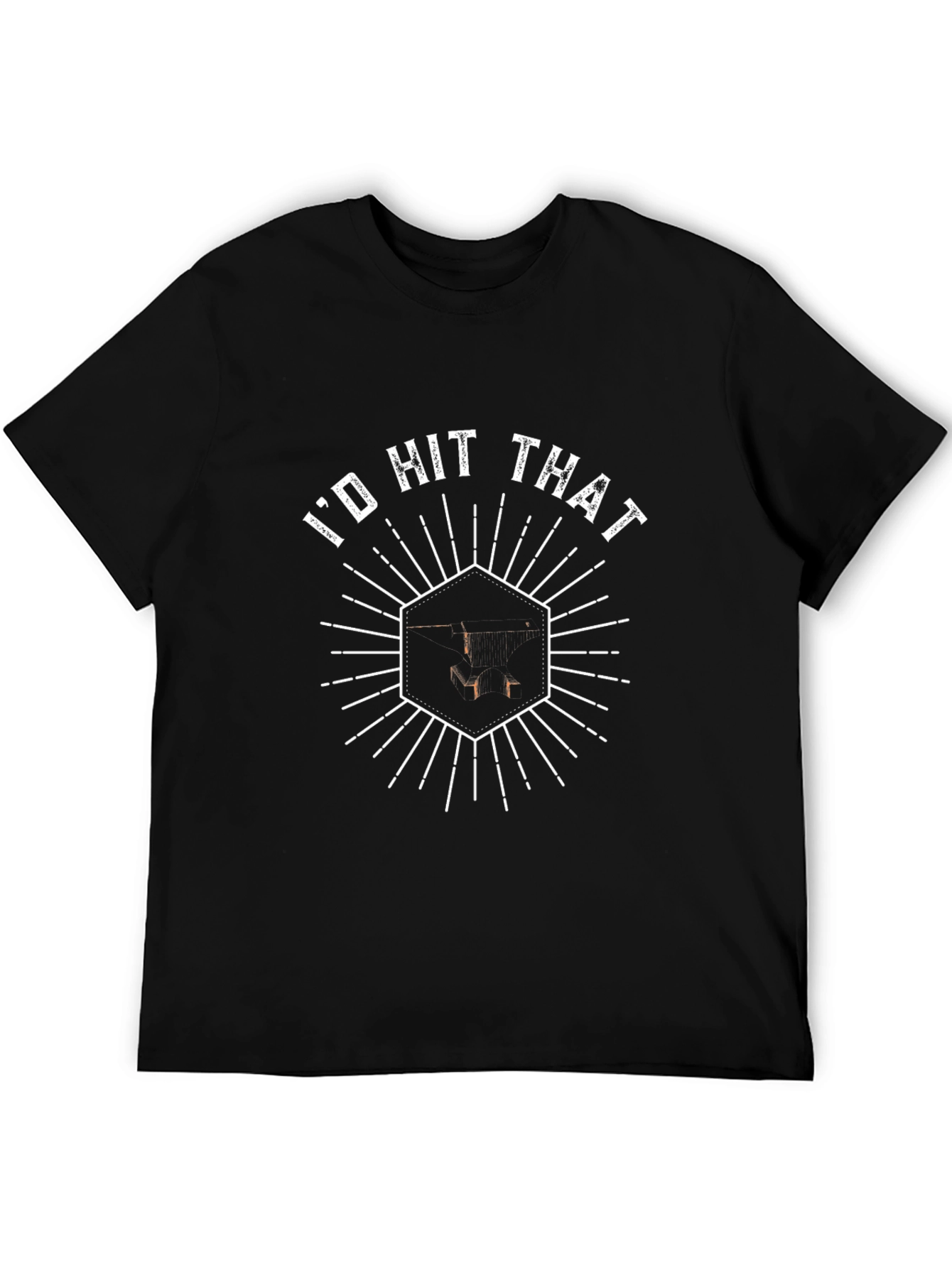 Id Hit That T-Shirt - Novelty Graphic Tee