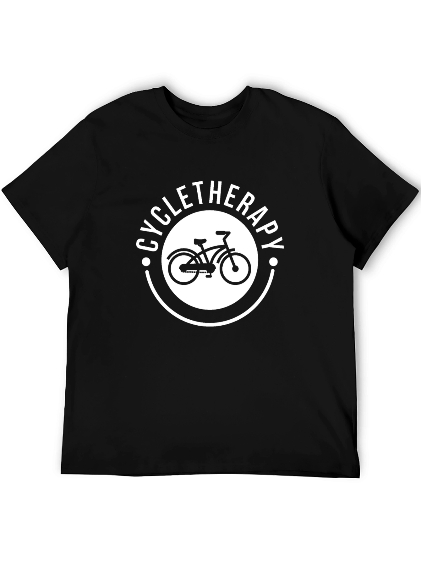 Cycletherapy Graphic T-Shirt - Black Cotton Blend