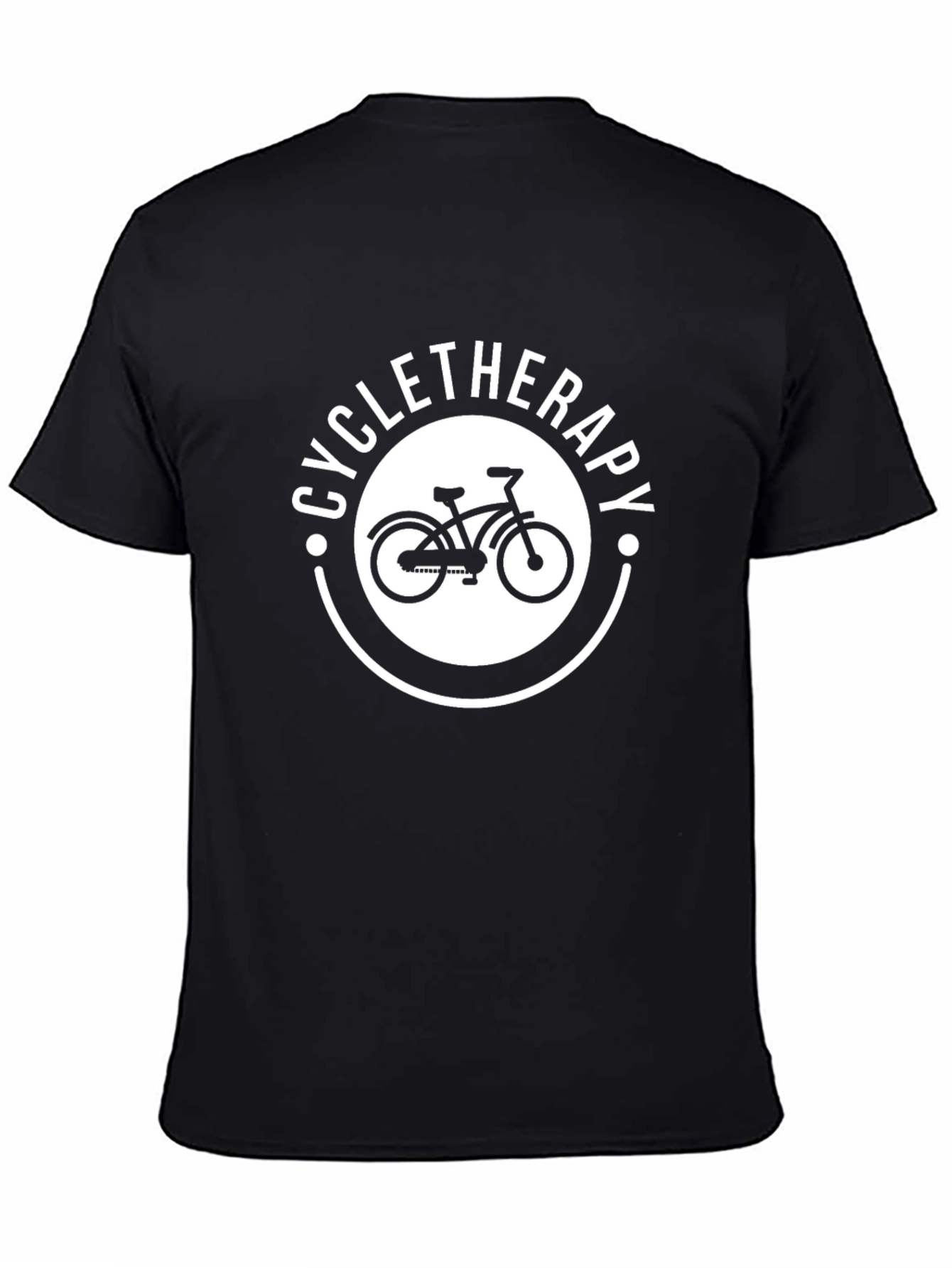 Cycletherapy Graphic T-Shirt - Black Cotton Blend