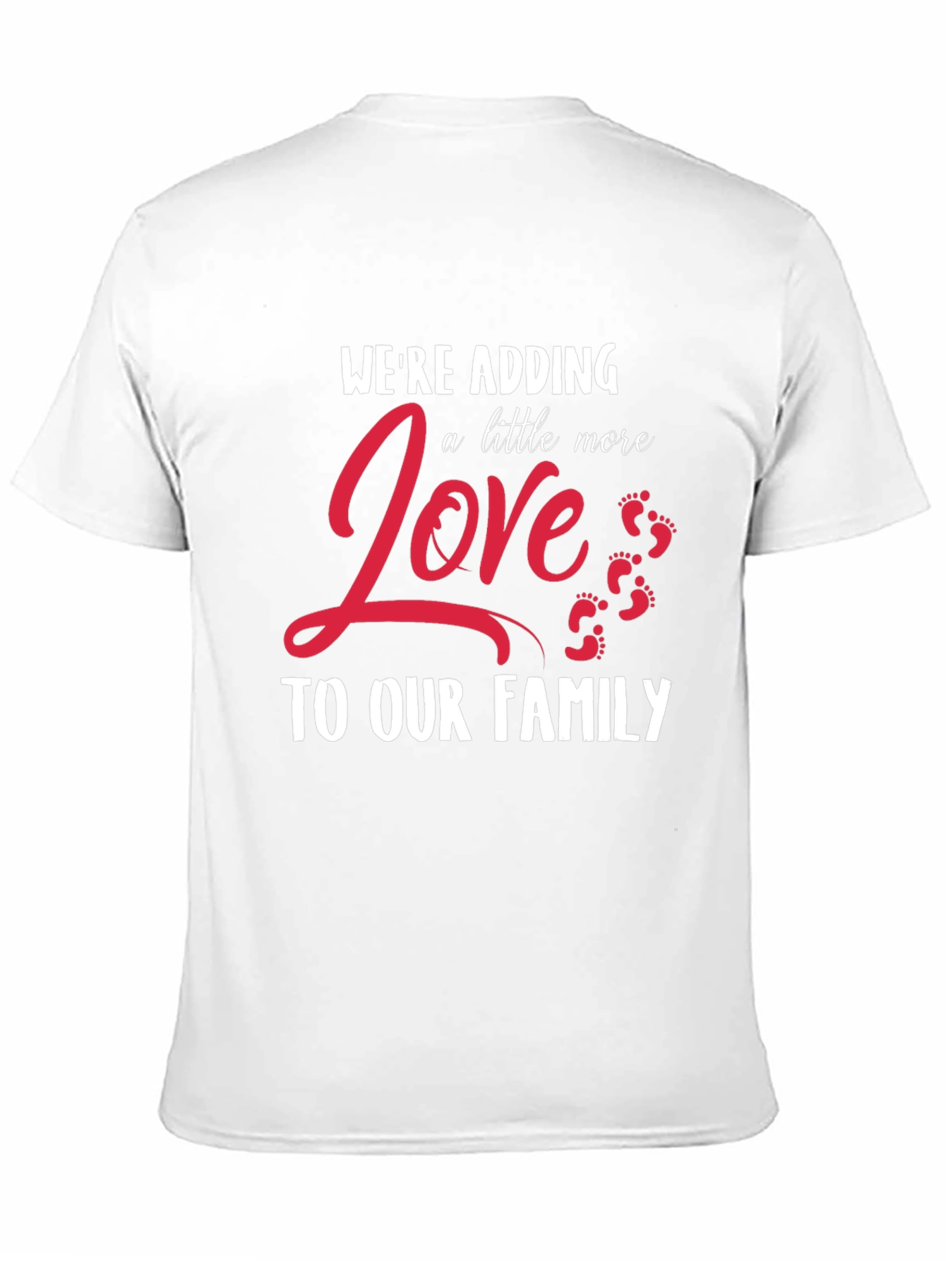 Adding Love Family Graphic Tee